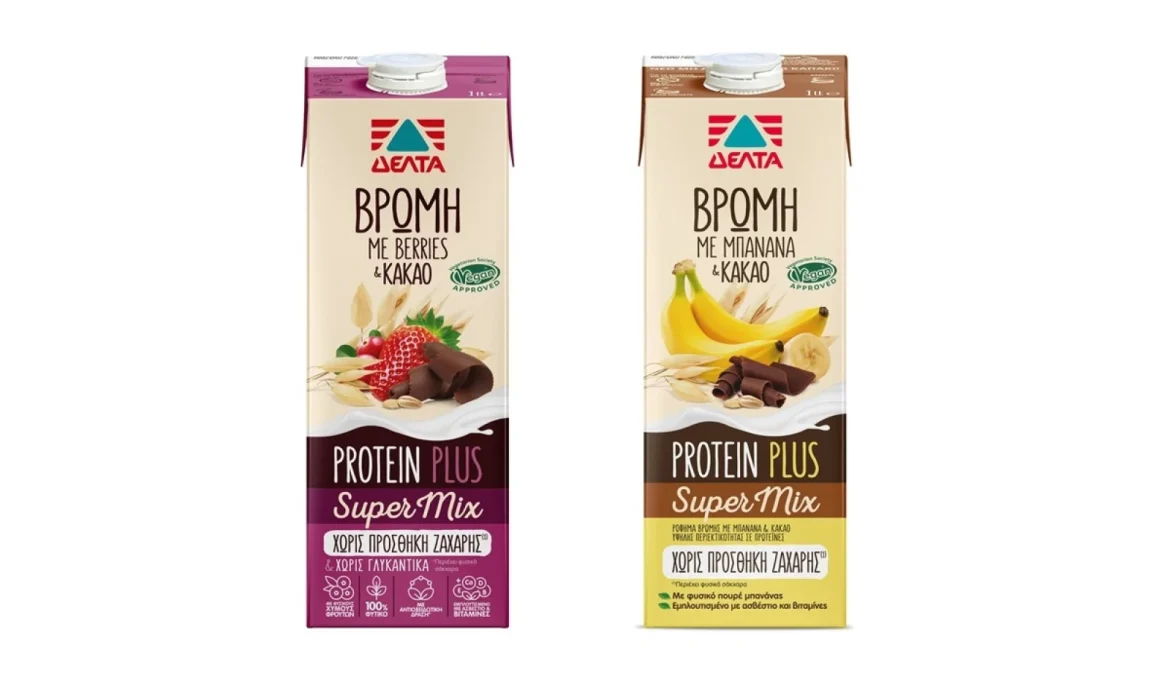 Νέα συνεργασία ΔΕΛΤΑ – Tetra Pak: Supermix Protein Plus σε συσκευασίες με μη αποσπώμενο καπάκι