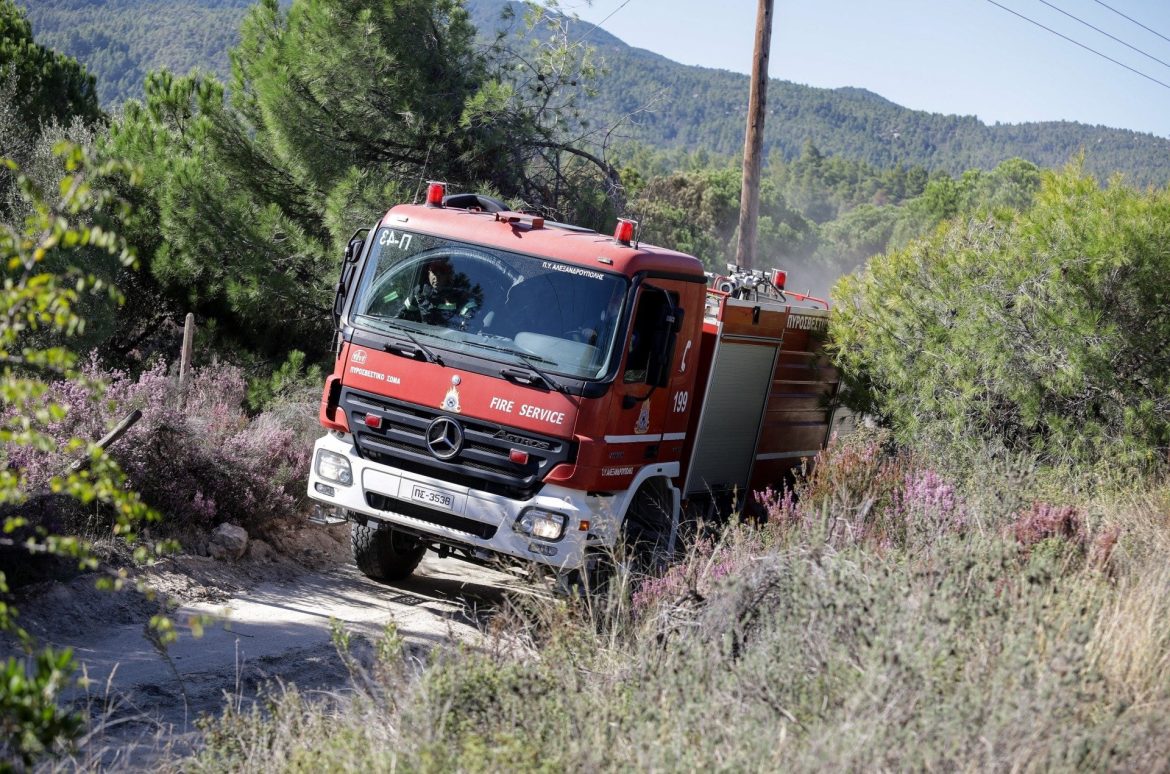 Χαλκιδική: Απαγόρευση κυκλοφορίας σε δασικές περιοχές λόγω υψηλού κινδύνου πυρκαγιάς