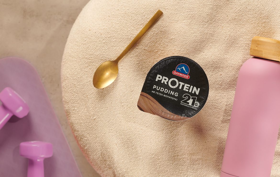 ΟΛΥΜΠΟΣ: Νέα επιδόρπια γάλακτος Protein Puddings